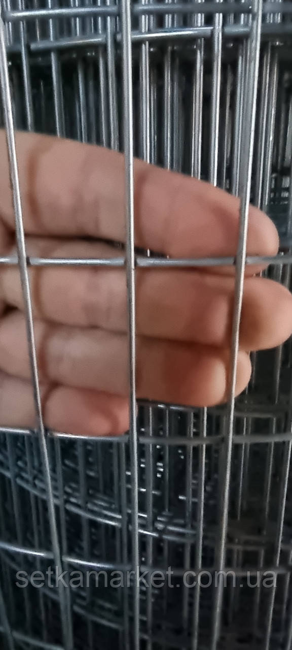 Сітка зварна оцинкована, Осередок 25х50 мм Діаметр 2,0 мм
