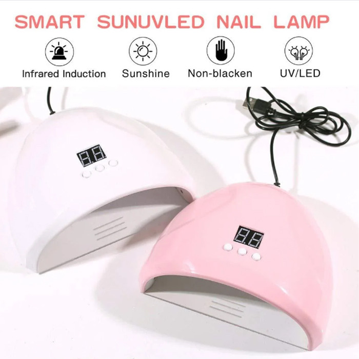 Лампа для гель лака для сушки ногтей Led Mini 36W USB - фото 6 - id-p1513021358