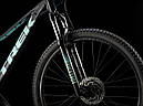 Велосипед жіночий TREK MARLIN 7 women's WSD ML 2021 BL-GN темно-синій колеса 29, фото 4