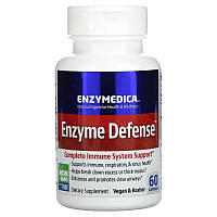 Enzymedica, Enzyme Defense, Протеолитические ферменты, 60 капсул