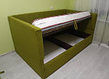 Кутове ліжко Делюкс у м'якій оббивці, фото 7