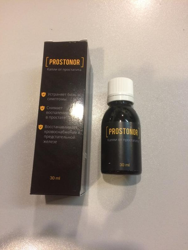 Натуральний засіб Prostonor форте Простонор краплі від простатиту, Київ