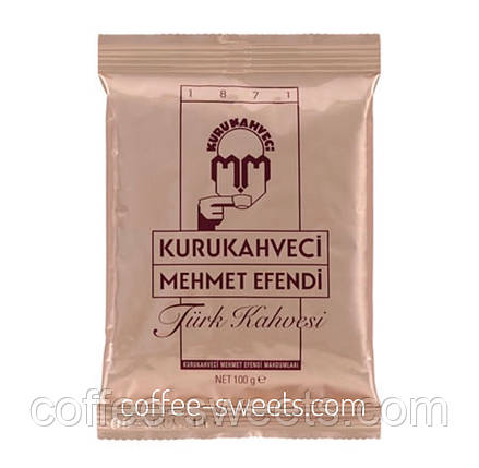 Кава мелена турецька Kurukahveci Mehmet Efendi 100 г, фото 2