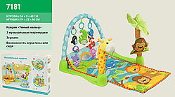 Килимок для немовляти 120*44см "Тропічний ліс" Fitch baby JJ 8502