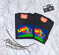 Парні футболки "Love is..."