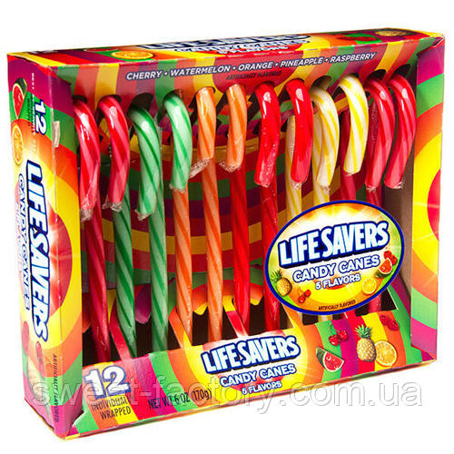 Tрости Life Savers Candy Canes 12s 150g