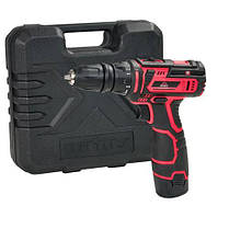 Дриль-шурупокрут акумуляторний Vitals AU 12/2KP QC: 12В, 1500А/г, 2 швидкості (400/1400), 26Нм, підсвітка,кейс, фото 3