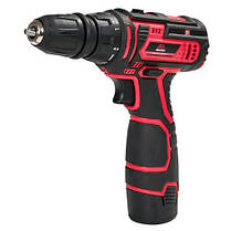 Дриль-шурупокрут акумуляторний Vitals AU 12/2KP QC: 12В, 1500А/г, 2 швидкості (400/1400), 26Нм, підсвітка,кейс, фото 4