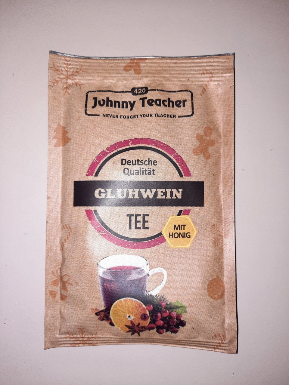 Чай Глінтвейн з вишнею Johnny Teacher, 50 мл, рідкий, концентрований