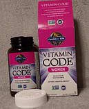 Сирі вітаміни для жінок Garden Of Life Vitamin Code Women 120 капсул, фото 3