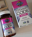 Сирі вітаміни для жінок Garden Of Life Vitamin Code Women 120 капсул, фото 7