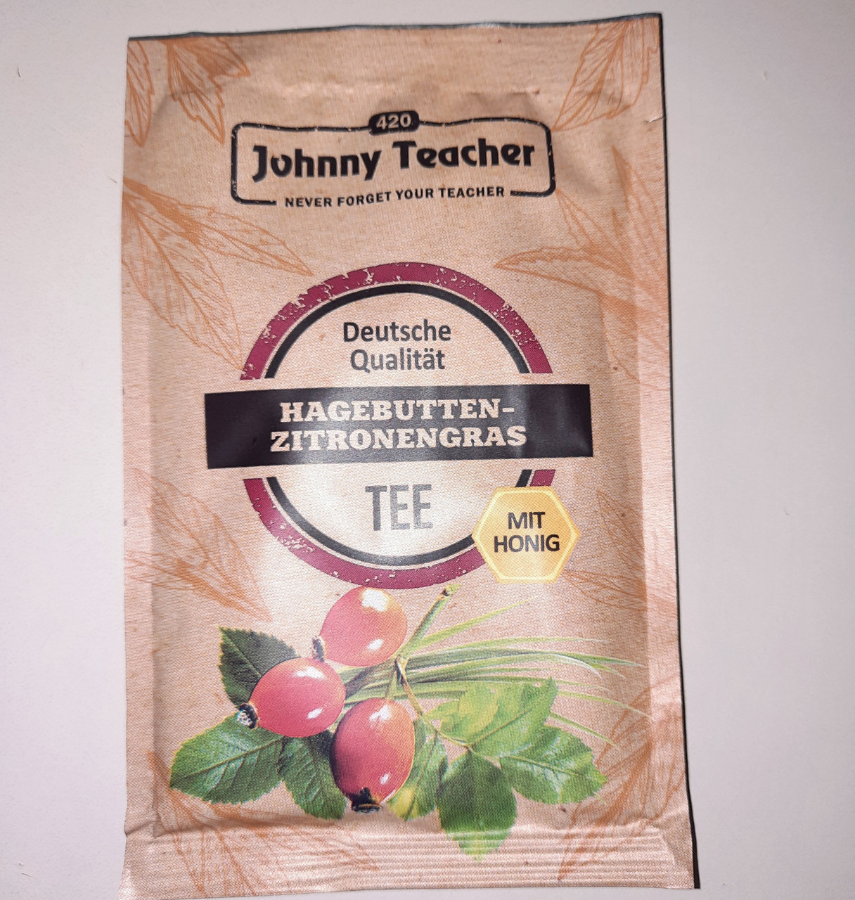 Чай рідкий Шипшина-лемонграс Johnny Teacher, 50 гр, концентрований