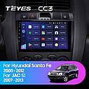 Штатна магнітола Teyes CC3 Hyundai Santa Fe SM (2000 - 2012), фото 3