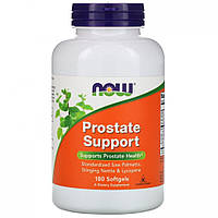 Prostate Support, NOW Foods, Підтримка простати, 180 гельових капсул