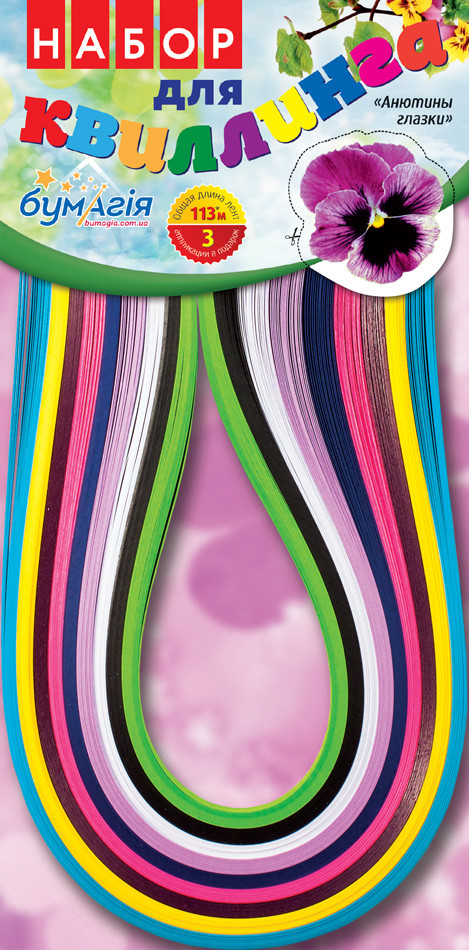 Набір для квінінгу, 7 мм, 420 мм, 9 кольорів, фото 1