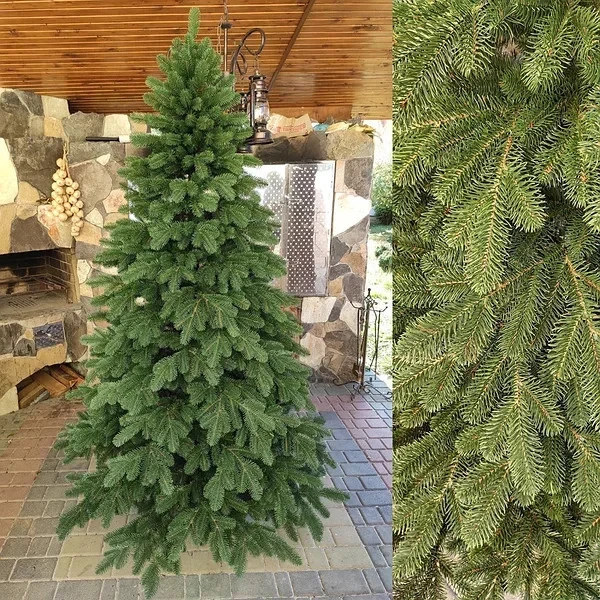 Ялинка штучна лита Ковалівська зелена 1.5м
