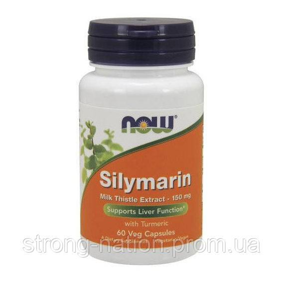 Silymarin 150 mg, Now Foods, Силімарин екстракт розторопші (60 капс)