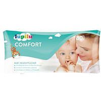 Детские влажные салфетки Lupilu Comfort Baby, 80 шт