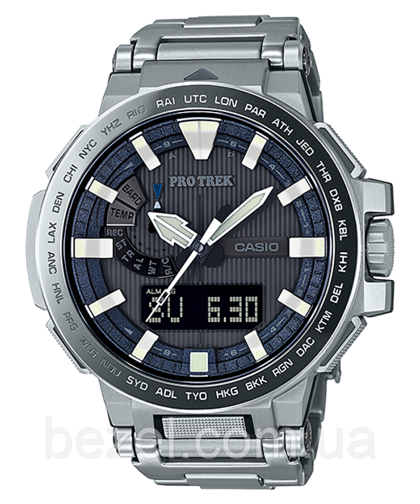 Чоловічий годинник Casio Manaslu PRX-8000GT-7JF