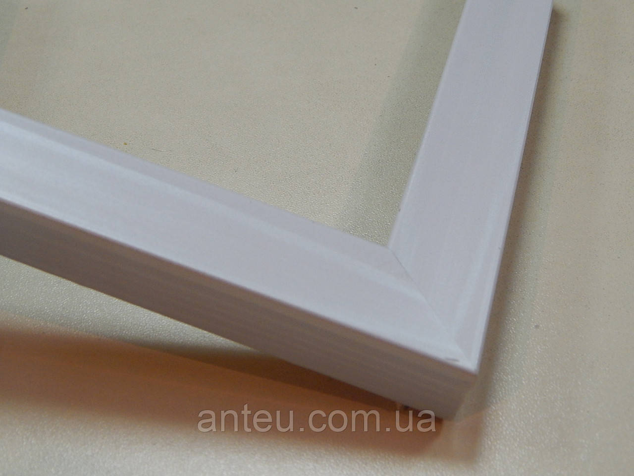 Рамка А4 (297х210).Профіль 22 мм.Білий із переливом.