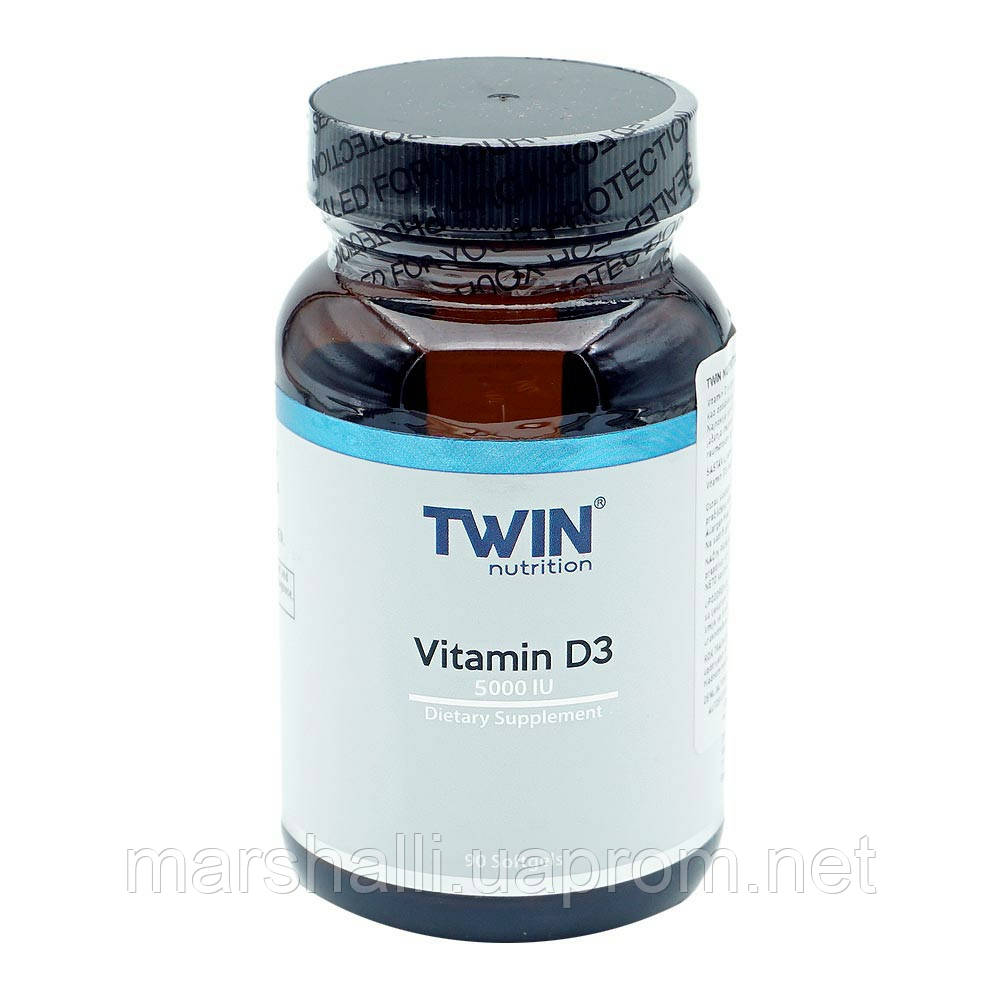 TWIN NUTRITION VITAMIN D3 5000 mg. 90 кап.