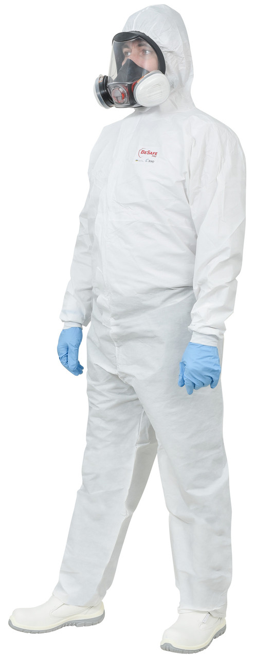 Комбінезон захисний EXPERT (PP + microPE + SMS), розмiр M/L/3XL, фото 1