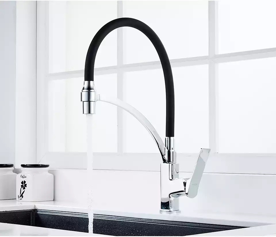 Змішувач для кухні SANTEP 567 із силіконовим виливом, фото 1