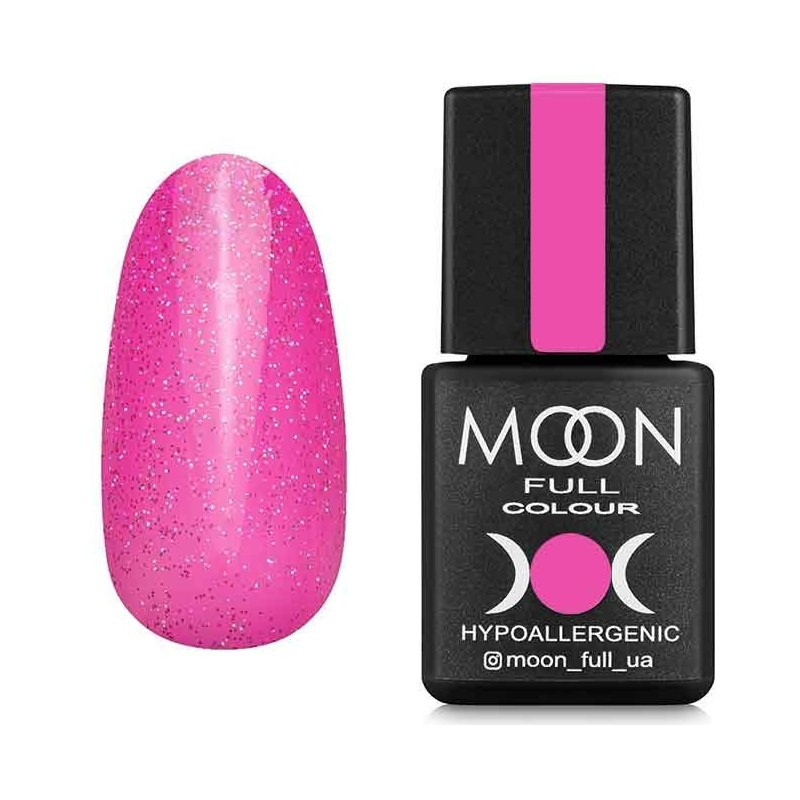 Гель-лак MOON FULL Opal color Gel polish №506 Фуксия з шимером), 8 мл Shimmer гель лак