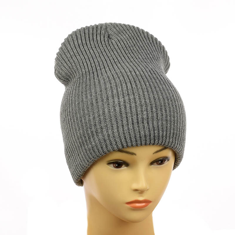 Шапка-лопата "Моніка"  сірий