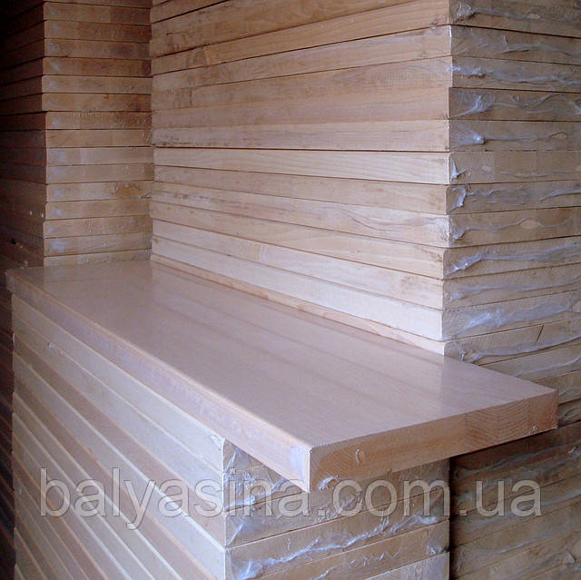 Сходи з бука 800х300х40 суцільноламельні, фото 1