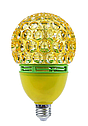 Диско лампа Disco Lamp Yellow вращающаяся светодиодная диско лампа, фото 3