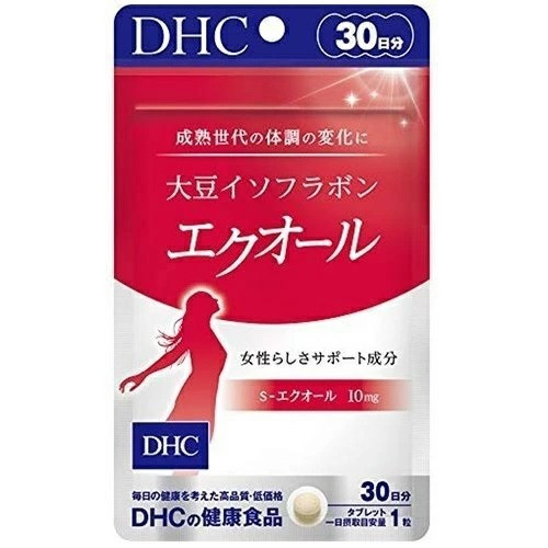 Соєві Ізофлавони Equol Эквол DHC Японія на 30 днів прийому