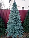 Ялинка штучна лита Ковалівська блакитна 1.5м, фото 5