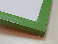 Рамка А2(420х594).Профиль 22 мм.Зеленый матовый. Для картин,фото,вышивок