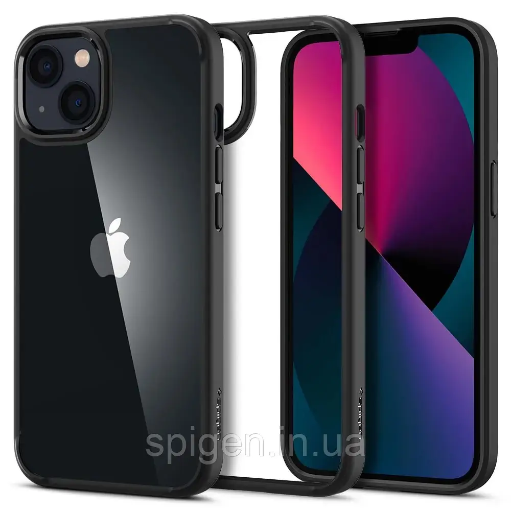 Чохол Spigen для iPhone 13 mini - Hybrid Ultra, Matte Black
