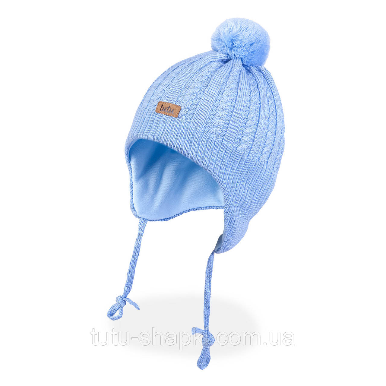 Зимова шапка для хлопчика TuTu арт. 3-005735(36-40, 40-44)