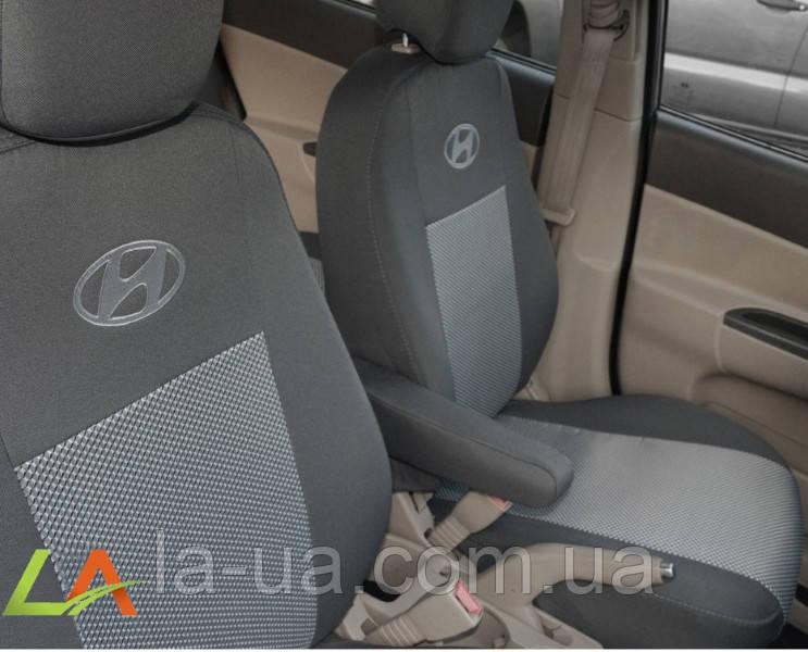 Авточохли для салону Hyundai Accent 2006-2010 Sedan (чохли Хендай Акцент)
