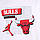 Футболка баскетбольна Nike Jordan Chicago Bulls Dri-Fit NBA T-Shirt (DA6610-100), фото 4