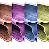 Чохол для AirPods 1/2 Silicone case Microfiber (з мікрофіброю) Yellow, фото 4