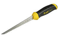 Ножовка узкая 355мм 7TPI закаленный 3-гранный зуб "JET-CUT", ручка прямая "Fat Max" + ножны