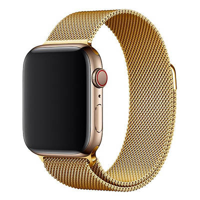Міланська петля ремінець для Apple Watch 41 / 40 / 38 mm золотий