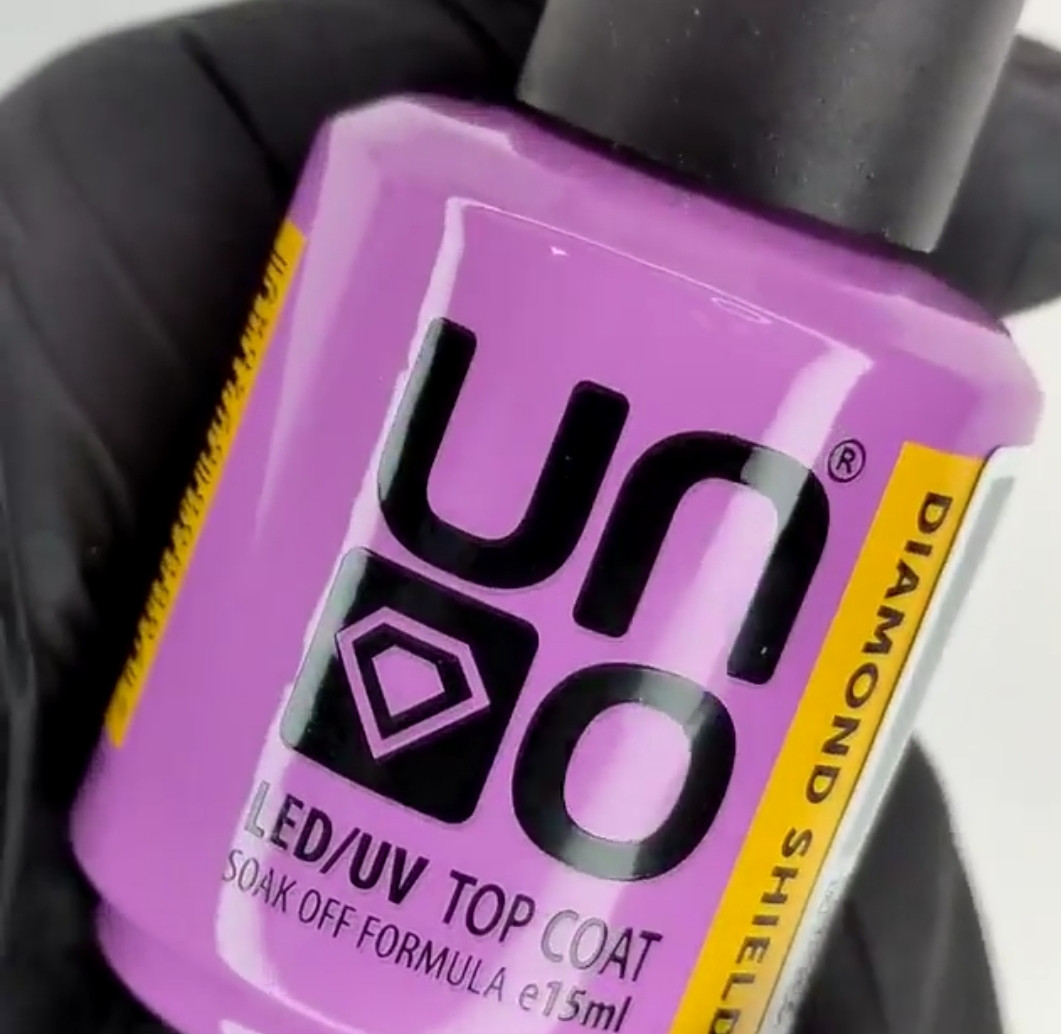 Uno uv/Led Diamond Shield Top Уно топ 15 мл без липкого шару
