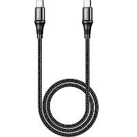 Cable Hoco X50 Exquisito Type-C to Type-C (100W) Black 2m