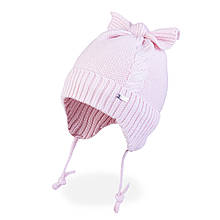 Комплект для дівчинки.Зимова шапка та шарф для дівчинки TuTu арт. 3-005837 (46-50, 50-54)
