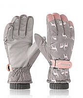 Лыжные перчатки женские Tundra Darlaga Pro. Цвет Серый. Фабричный пошив. Размер M\L Теплые, супер качество