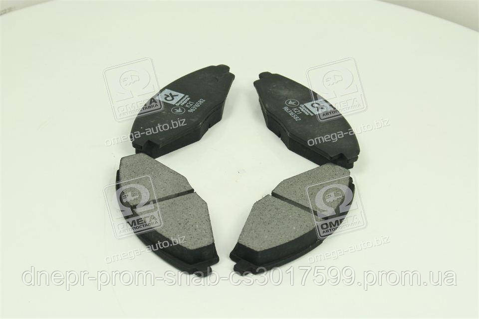 Колодки гальмівні DAEWOO LANOS 1.3-1.5 SENS, DAEWOO, CHERY QQ передні 96316582 (skl-dp)