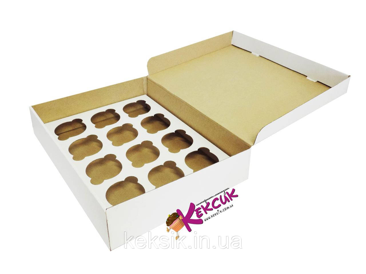 Коробка для кексів 12 шт