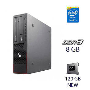 Системний блок Fujitsu Esprimo E710 SFF/Core i3-3220 2 (4) ядра 3.3 GHz/8GB DDR3/120GB SSD NEW, фото 1