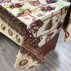 Скатертина клейончаста на нетканій основі, ОПТ і роздріб продаж зі складу від 1 м