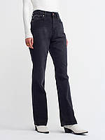 Джинси flare чорні, джинси жіночі чорні 4480 (2000000066646)
